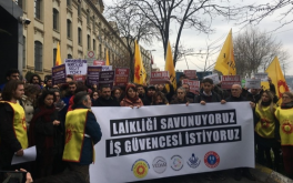 Kadir Has Üniversitesi’nde eylem: ‘Laikliği savunuyoruz’